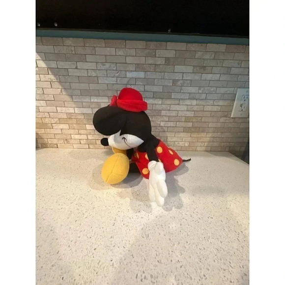 Walt Disney World Vintage Style 100 years of Magic Minnie Mouse 17" Plush b2 - Picture 2 of 4